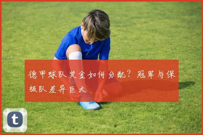 德甲球队奖金如何分配？冠军与保级队差异巨大